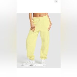 Yellow Jogger Sweatpants